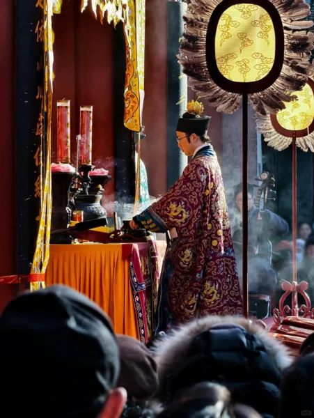 ceremony at a religious gathering