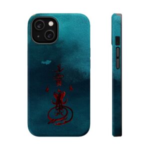 Magnetic iPhone Case Featuring Taoist Wealth Talisman