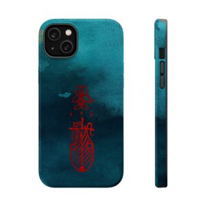 Magnetic iPhone Case Featuring Taoist Travel Protection Tailiman