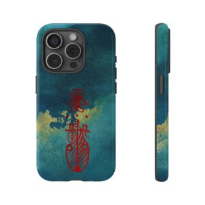 iPhone Case Featuring Taoist Travel Protection Talisman