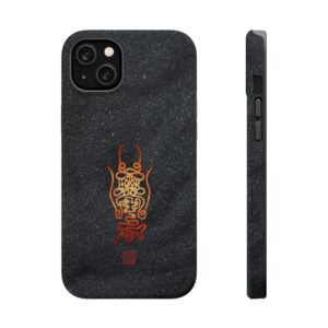 Magnetic iPhone Case Featuring Taoist Demon-Subduing Treasure Talisman