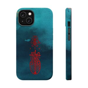 Magnetic iPhone Case Featuring Taoist Travel Protection Tailiman