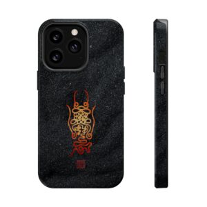 Magnetic iPhone Case Featuring Taoist Demon-Subduing Treasure Talisman