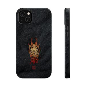 Magnetic iPhone Case Featuring Taoist Demon-Subduing Treasure Talisman