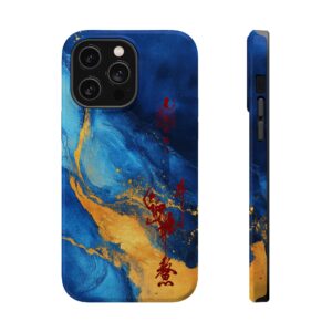 Magnetic iPhone Case Featuring Scholarly Success Talisman