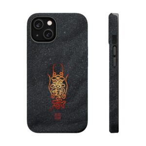 Magnetic iPhone Case Featuring Taoist Demon-Subduing Treasure Talisman