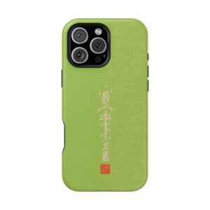 Magnetic iPhone Case Featuring Taoist Misfortune-Dispelling & Destiny-Transforming Talisman
