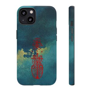 iPhone Case Featuring Taoist Travel Protection Talisman