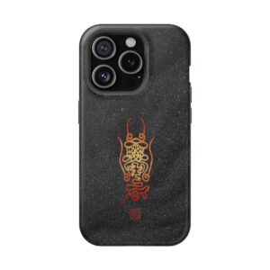 Magnetic iPhone Case Featuring Taoist Demon-Subduing Treasure Talisman