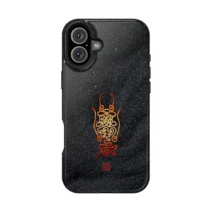 Magnetic iPhone Case Featuring Taoist Demon-Subduing Treasure Talisman