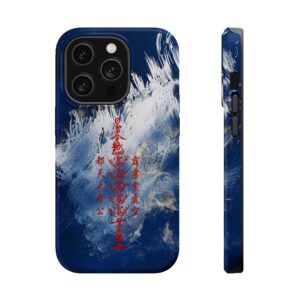 Magnetic iPhone Case Featuring Five Thunder Talisman