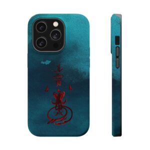 Magnetic iPhone Case Featuring Taoist Wealth Talisman