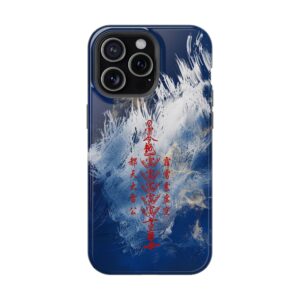 Magnetic iPhone Case Featuring Five Thunder Talisman