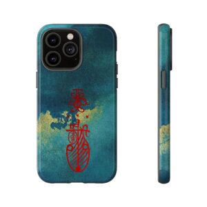 iPhone Case Featuring Taoist Travel Protection Talisman