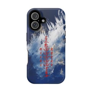 Magnetic iPhone Case Featuring Five Thunder Talisman