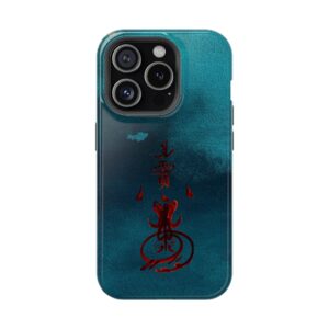 Magnetic iPhone Case Featuring Taoist Wealth Talisman