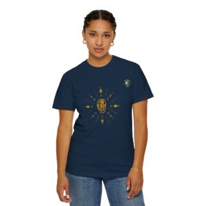 Unisex T-shirt Featuring Golden Light Mantra