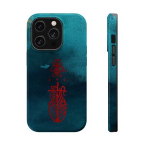 Magnetic iPhone Case Featuring Taoist Travel Protection Tailiman