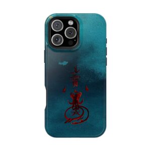 Magnetic iPhone Case Featuring Taoist Wealth Talisman