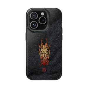 Magnetic iPhone Case Featuring Taoist Demon-Subduing Treasure Talisman