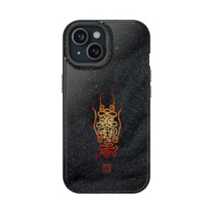 Magnetic iPhone Case Featuring Taoist Demon-Subduing Treasure Talisman