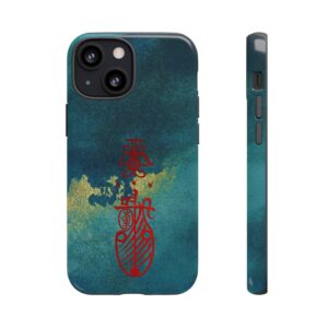 iPhone Case Featuring Taoist Travel Protection Talisman
