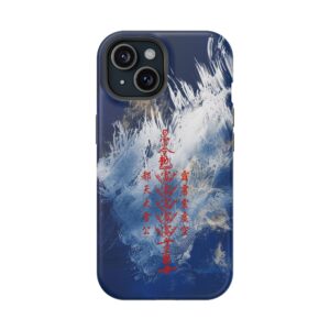 Magnetic iPhone Case Featuring Five Thunder Talisman