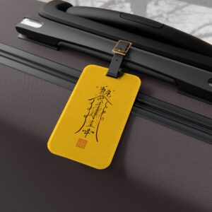 Luggage Tag featured with Taoist Anti-Theft Talisman