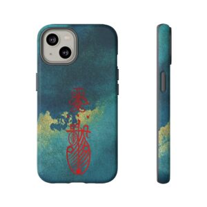 iPhone Case Featuring Taoist Travel Protection Talisman