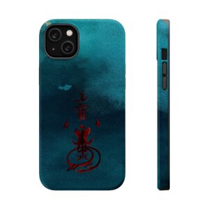 Magnetic iPhone Case Featuring Taoist Wealth Talisman