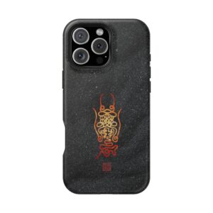 Magnetic iPhone Case Featuring Taoist Demon-Subduing Treasure Talisman