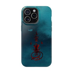 Magnetic iPhone Case Featuring Taoist Wealth Talisman