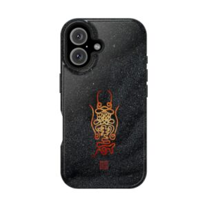 Magnetic iPhone Case Featuring Taoist Demon-Subduing Treasure Talisman