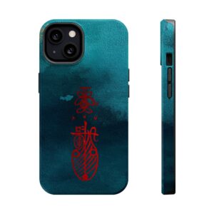 Magnetic iPhone Case Featuring Taoist Travel Protection Tailiman