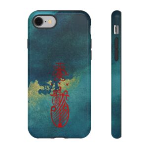 iPhone Case Featuring Taoist Travel Protection Talisman