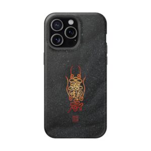 Magnetic iPhone Case Featuring Taoist Demon-Subduing Treasure Talisman