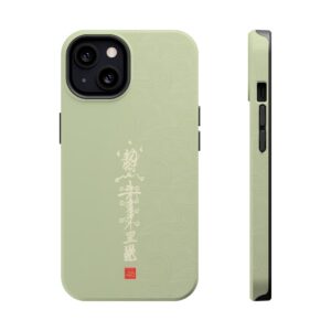 Magnetic iPhone Case Featuring Taoist Misfortune-Dispelling & Destiny-Transforming Talisman