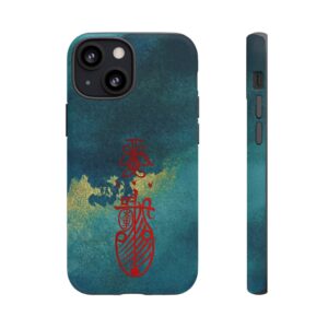 iPhone Case Featuring Taoist Travel Protection Talisman