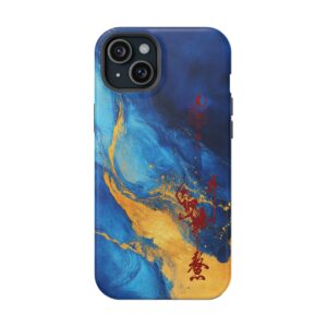 Magnetic iPhone Case Featuring Scholarly Success Talisman