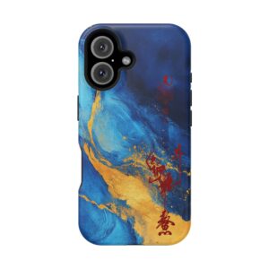 Magnetic iPhone Case Featuring Scholarly Success Talisman