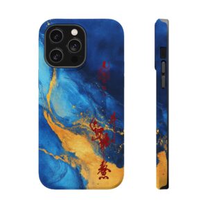 Magnetic iPhone Case Featuring Scholarly Success Talisman