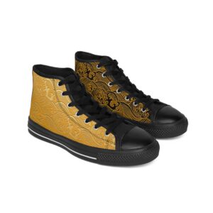 Men's Classic Sneakers Featuring Traditional Chinese Blessing Motif