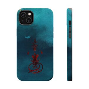 Magnetic iPhone Case Featuring Taoist Wealth Talisman