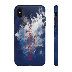 Stylish iPhone Case Featuring Maoshan Shangqing Five Thunder Talisman
