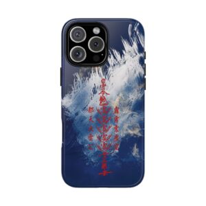 Stylish iPhone Case Featuring Maoshan Shangqing Five Thunder Talisman