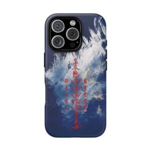 Stylish iPhone Case Featuring Maoshan Shangqing Five Thunder Talisman