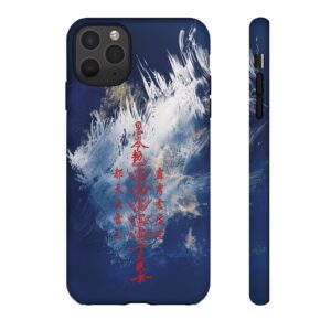 Stylish iPhone Case Featuring Maoshan Shangqing Five Thunder Talisman