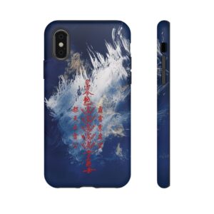 Stylish iPhone Case Featuring Maoshan Shangqing Five Thunder Talisman