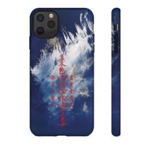 Stylish iPhone Case Featuring Maoshan Shangqing Five Thunder Talisman