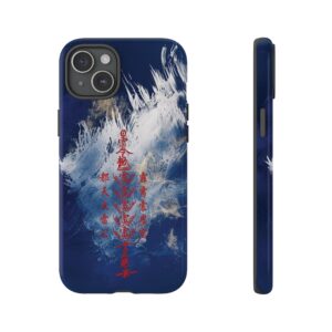 Stylish iPhone Case Featuring Maoshan Shangqing Five Thunder Talisman